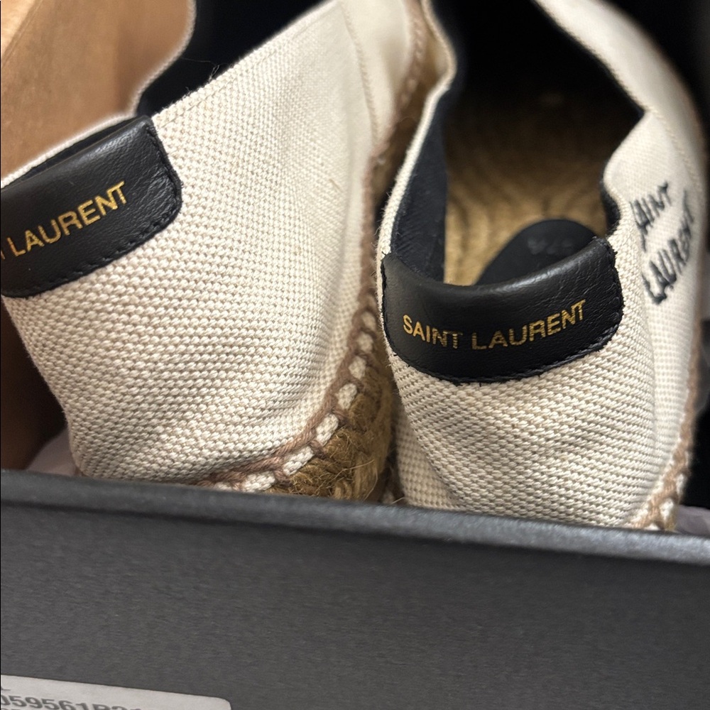 Saint Laurent Beige Espadrilles 37.5
